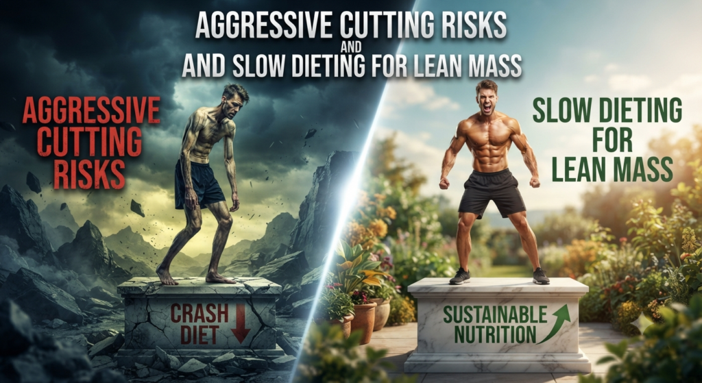 Aggressive-Cutting-Risks-and-Slow-Dieting-for-Lean-Mass