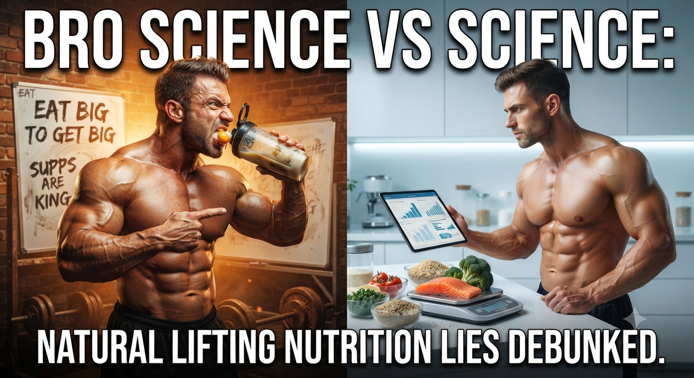 Bro-Science-vs-Science-Natural-Lifting-Nutrition-Lies