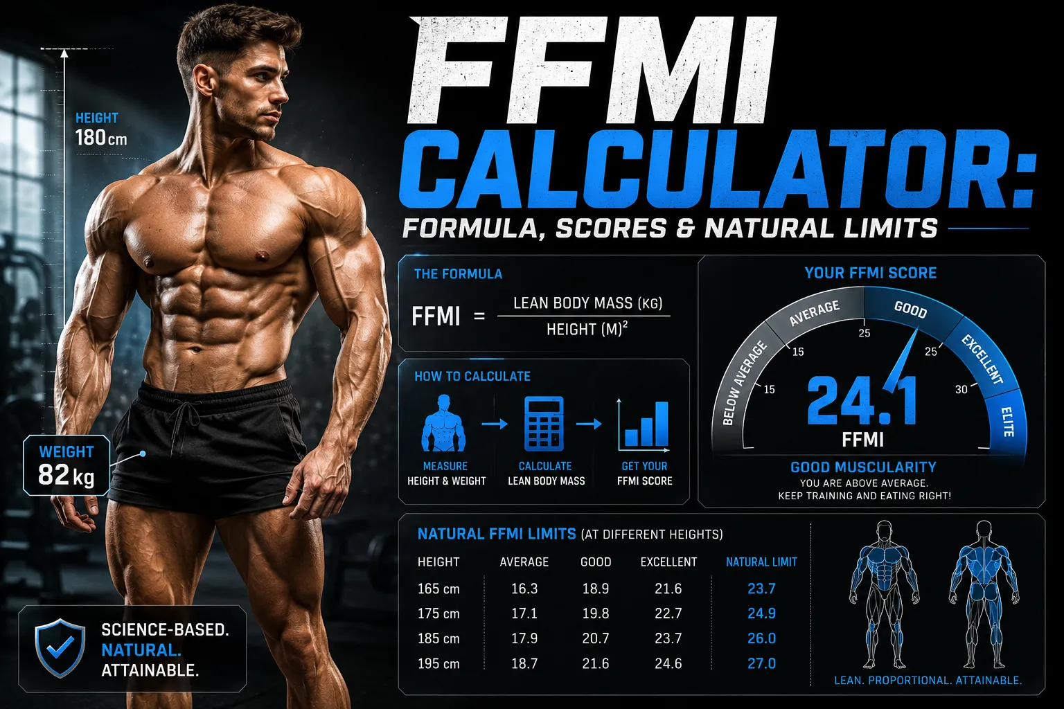 FFMI-Calculator-Formula-Scores-&-Natural-Limits