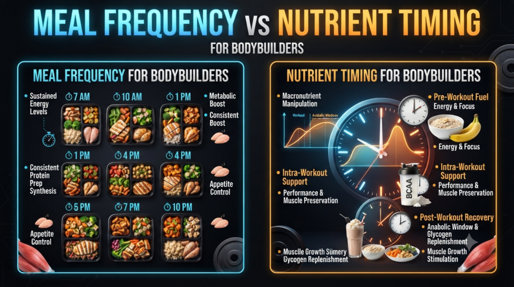 Meal-Frequency-vs-Nutrient-Timing-for-Bodybuilders