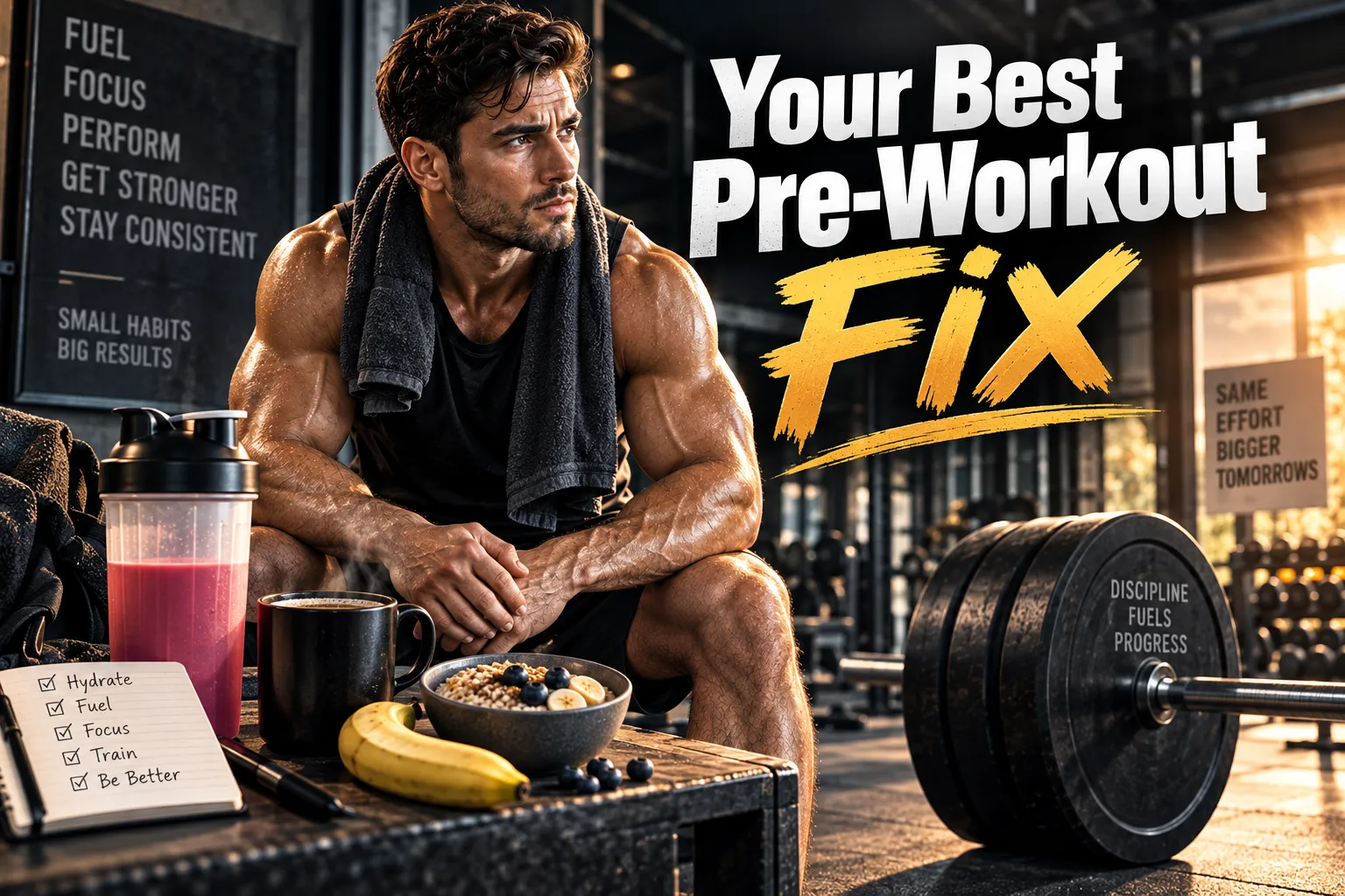 Pre-Workout Timing Matters More Than You Think